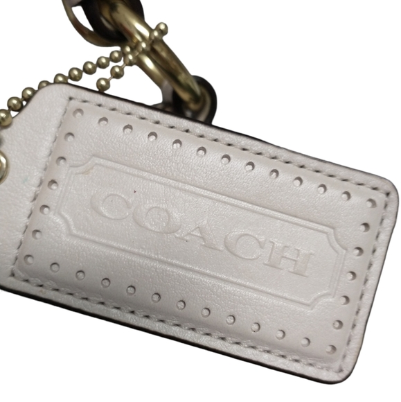 Coach Soft Leather Cream Crossbody/Shoulder Bag - Picture 3 of 15